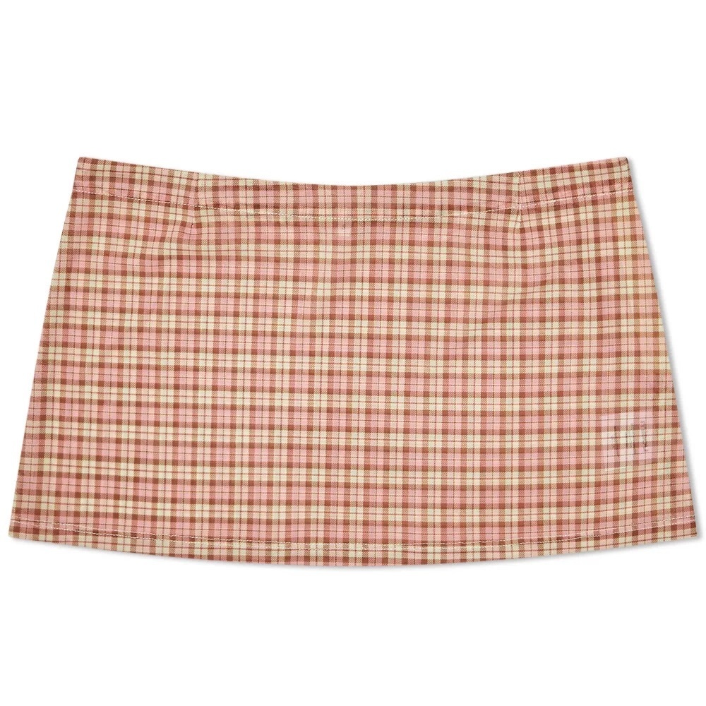 NWT Miaou Fig Mini Skirt in Baby Plaid​